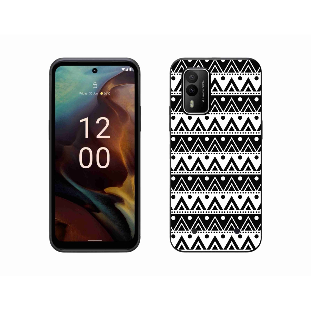 Gélový kryt mmCase na Nokia XR21 - abstraktný motív 29