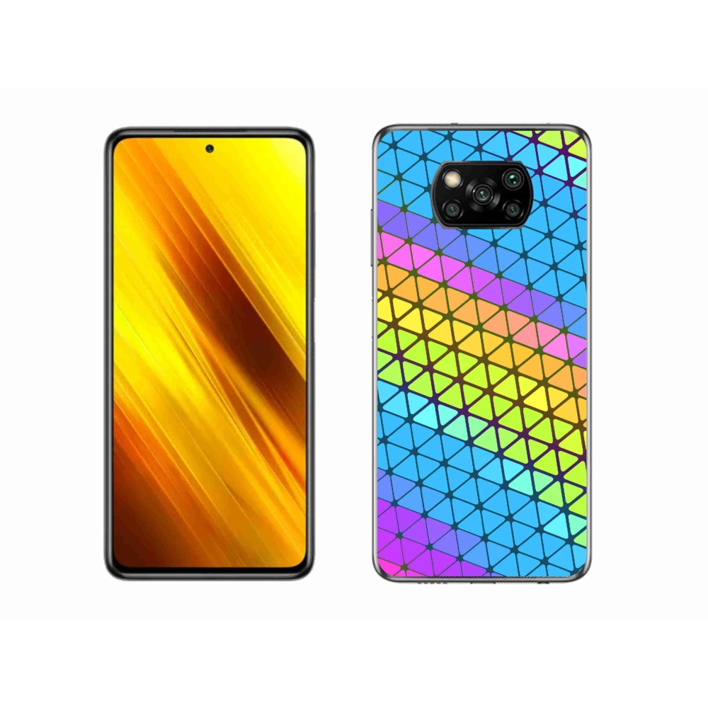 Gélový kryt mmCase na Xiaomi Poco X3 - abstraktný motív 16