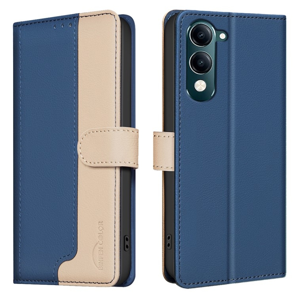 BNF DUO knižkové puzdro na Vivo Y29s 5G - modré