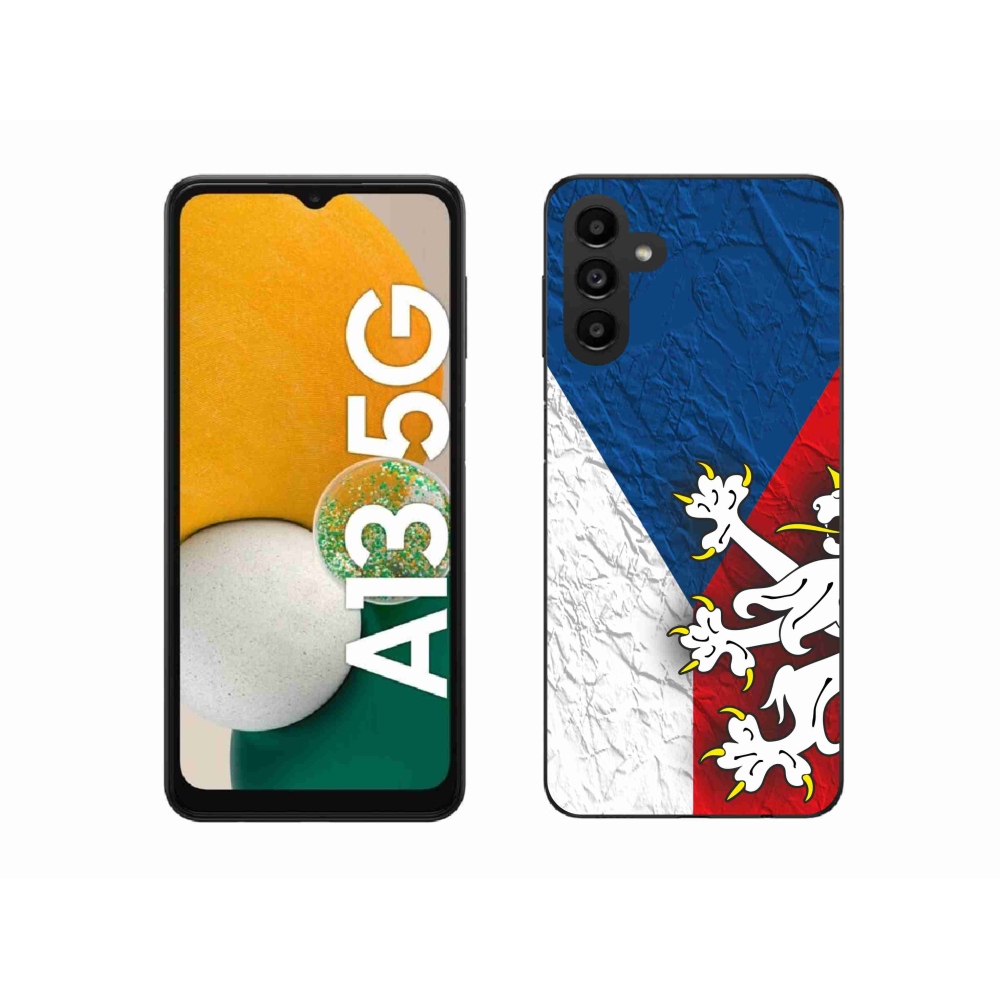 Gélový kryt mmCase na Samsung Galaxy A13 5G - česká vlajka 1