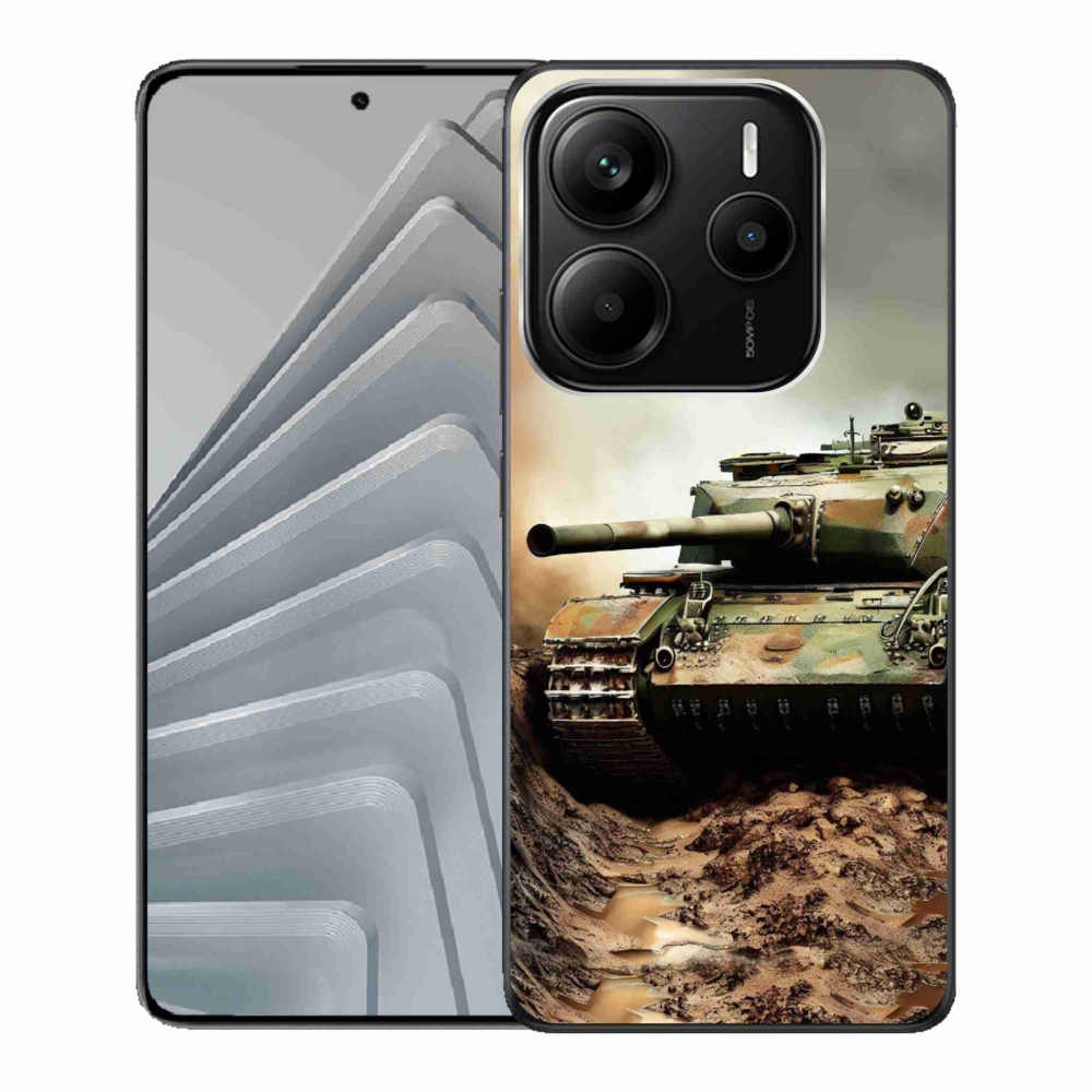 Gélový kryt mmCase na Xiaomi Redmi Note 14 5G - tank