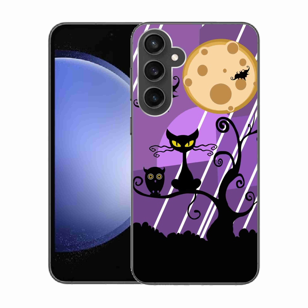 Gélový kryt mmCase na Samsung Galaxy S23 FE - halloween