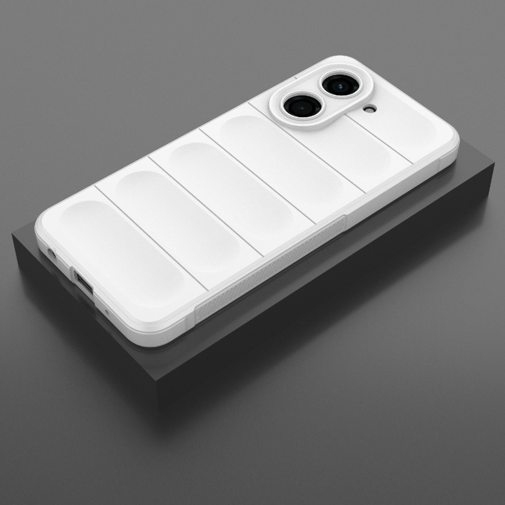 Rugg odolný gélový obal na Xiaomi Redmi A5 (171.7x77.8x8.3mm) - biely