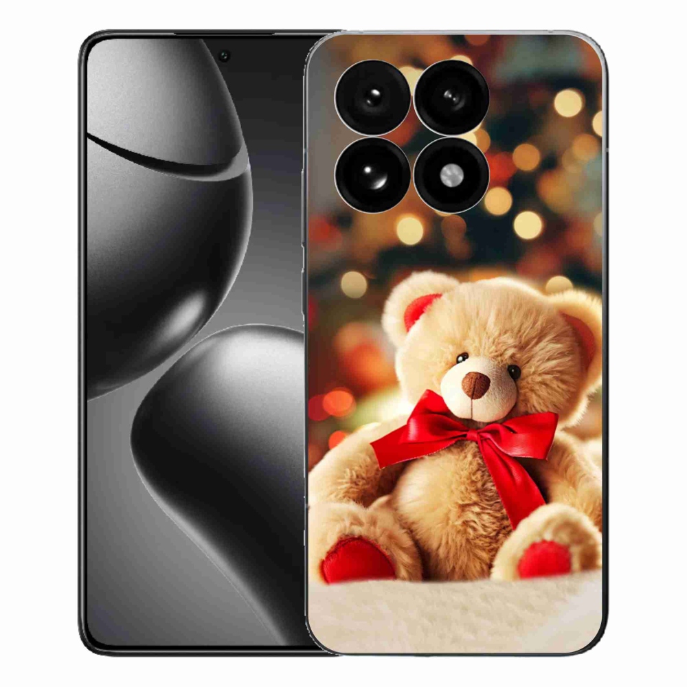 Gélový kryt mmCase na Xiaomi 15T - plyšový medvedík