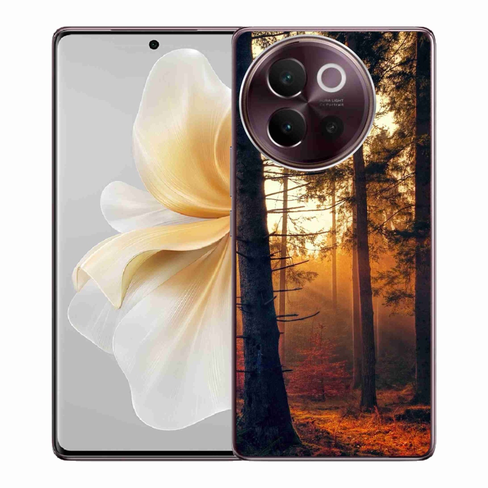 Gélový obal mmCase na Vivo V40 Lite 5G - les