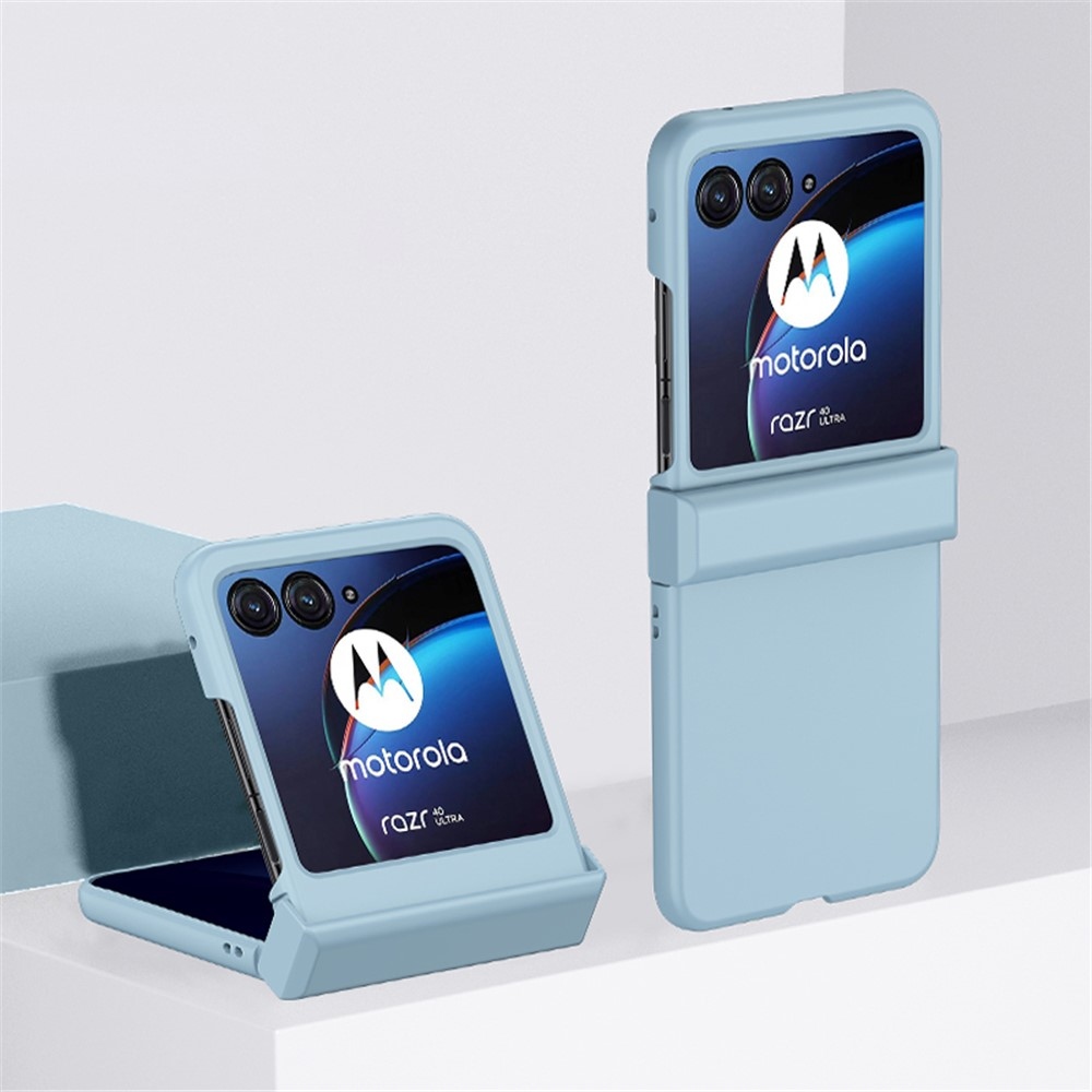 Hard plastový kryt na Motorola Razr 40 Ultra 5G - svetlomodrý