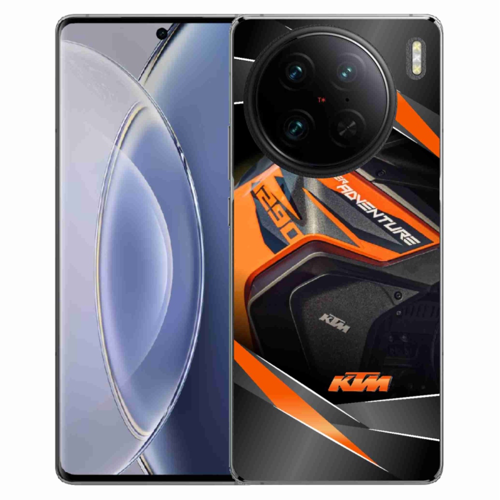 Gélový kryt mmCase na Vivo X90 Pro - motorka ktm