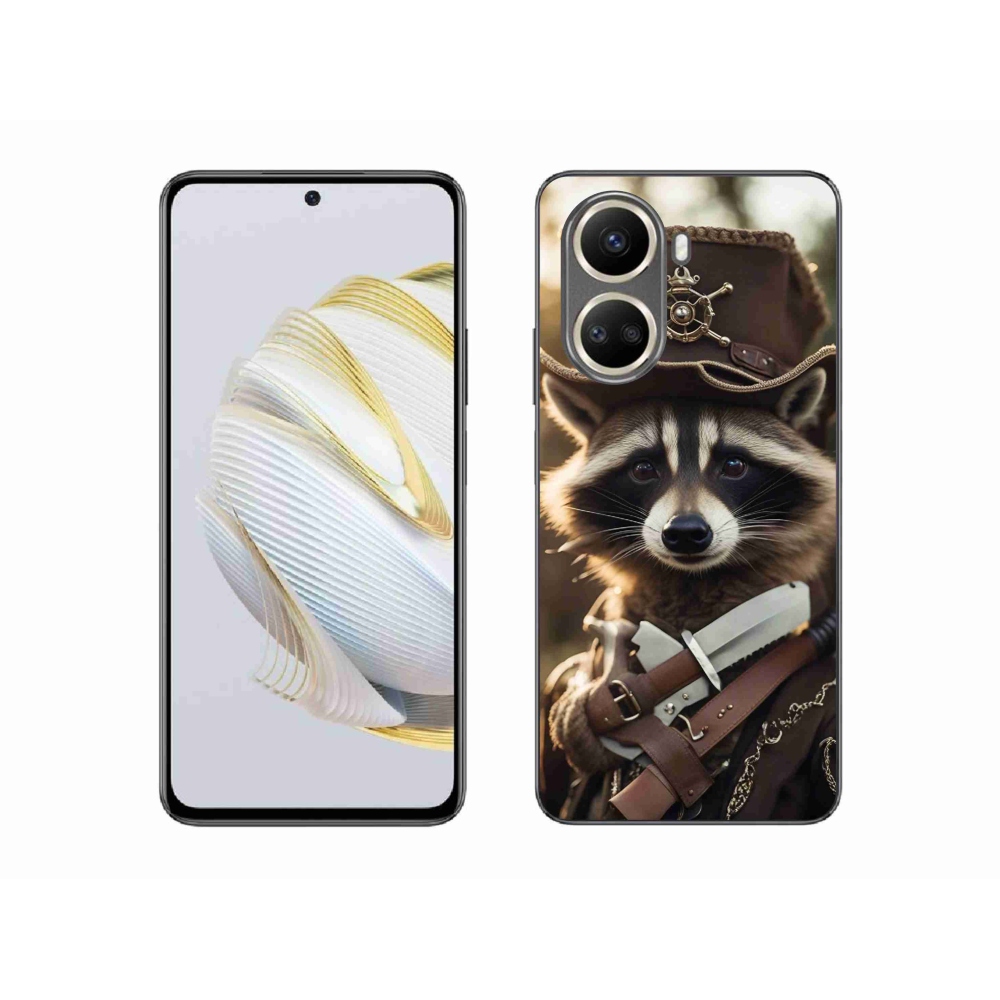 Gélový kryt mmCase na Huawei Nova 10 SE - mýval v uniforme