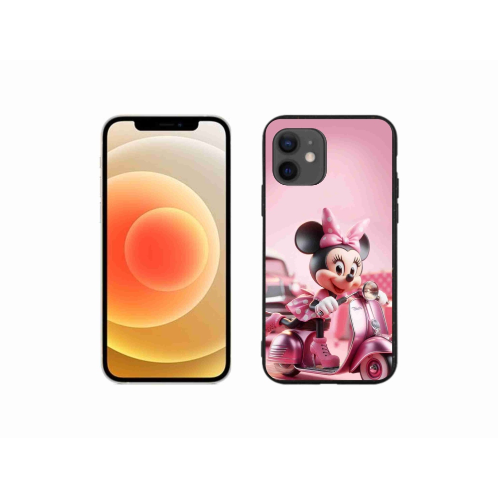 Gélový kryt mmCase na iPhone 12 mini - minnie 1