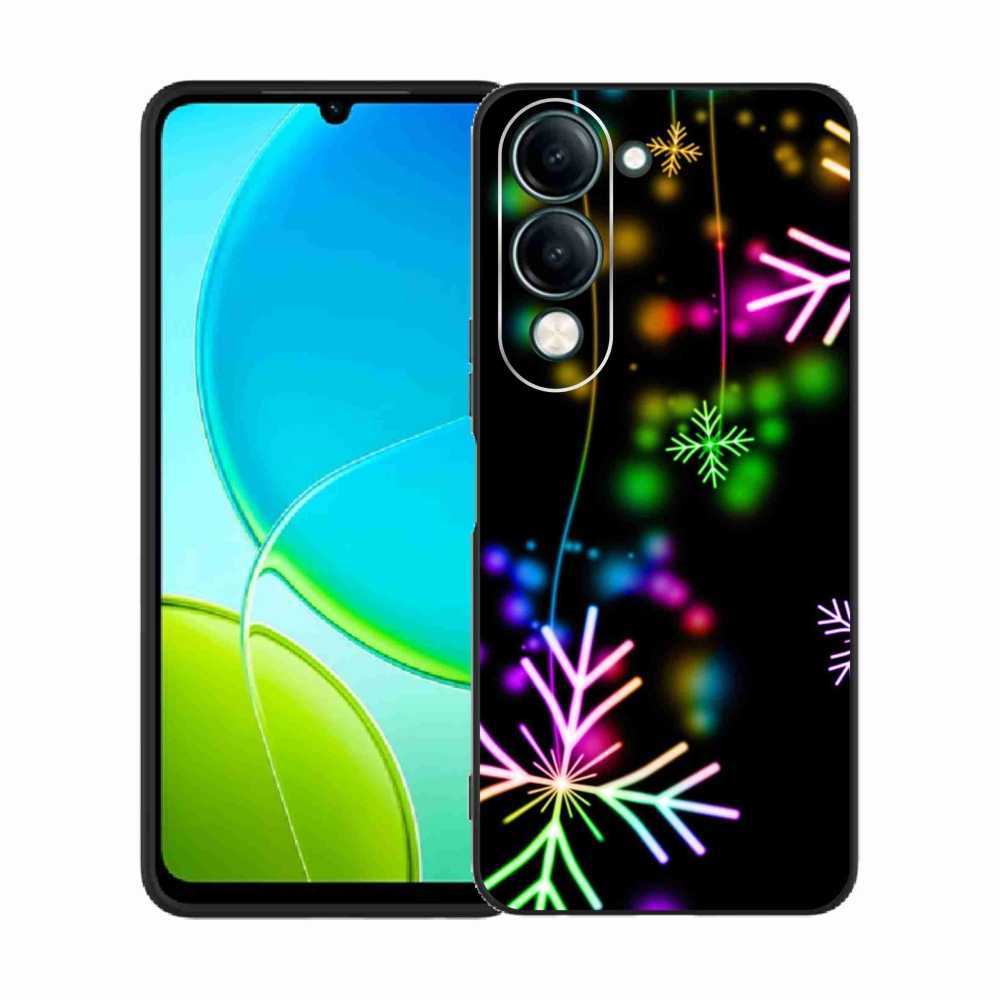 Gélový kryt mmCase na Vivo Y29s 5G - farebné vločky