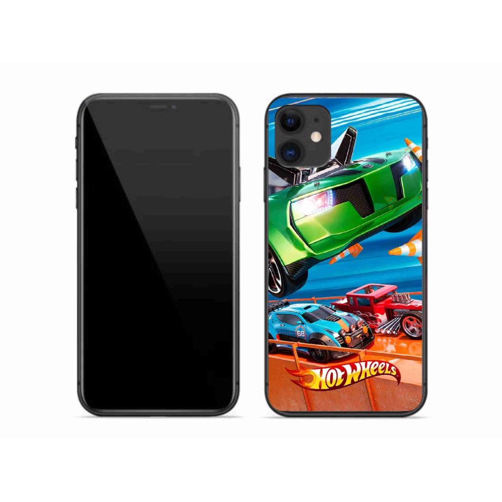 Gélový kryt mmCase na iPhone 11 - hot wheels 1