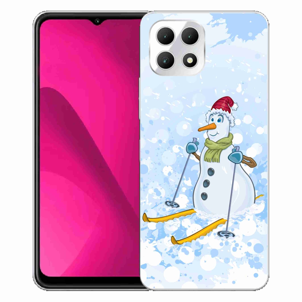 Gélový kryt mmCase na T-Mobile T Phone 2 - snehuliak