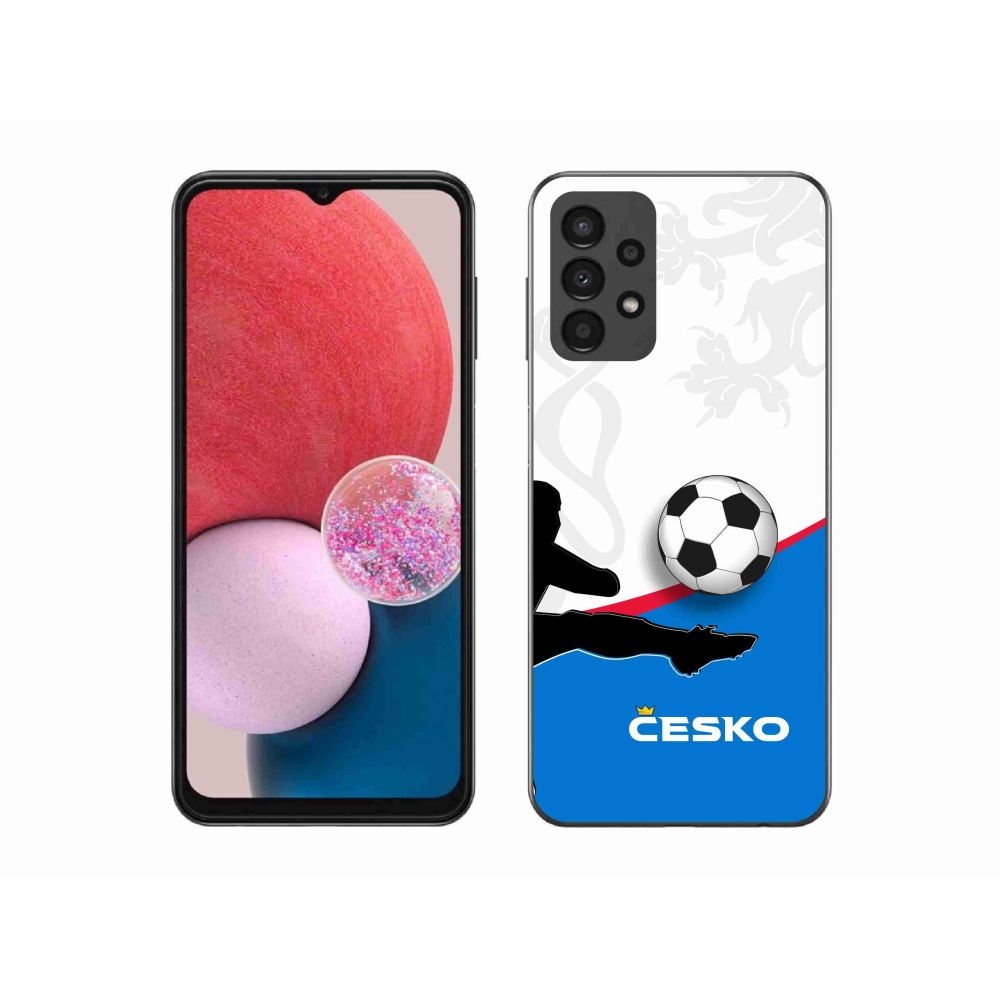 Gélový kryt mmCase na Samsung Galaxy A13 4G - futbal Česko 3