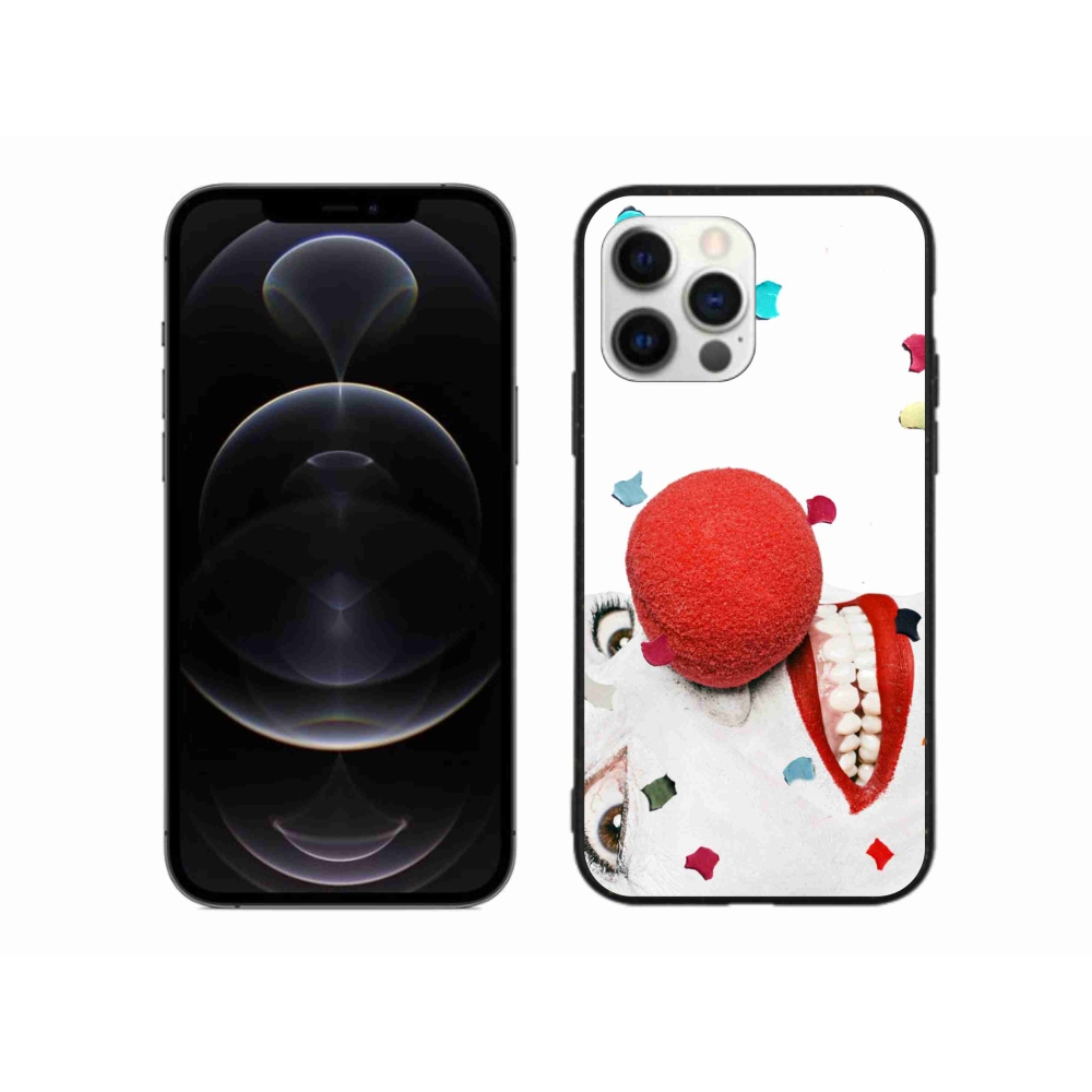 Gélový kryt mmCase na iPhone 12 Pro Max - klaun