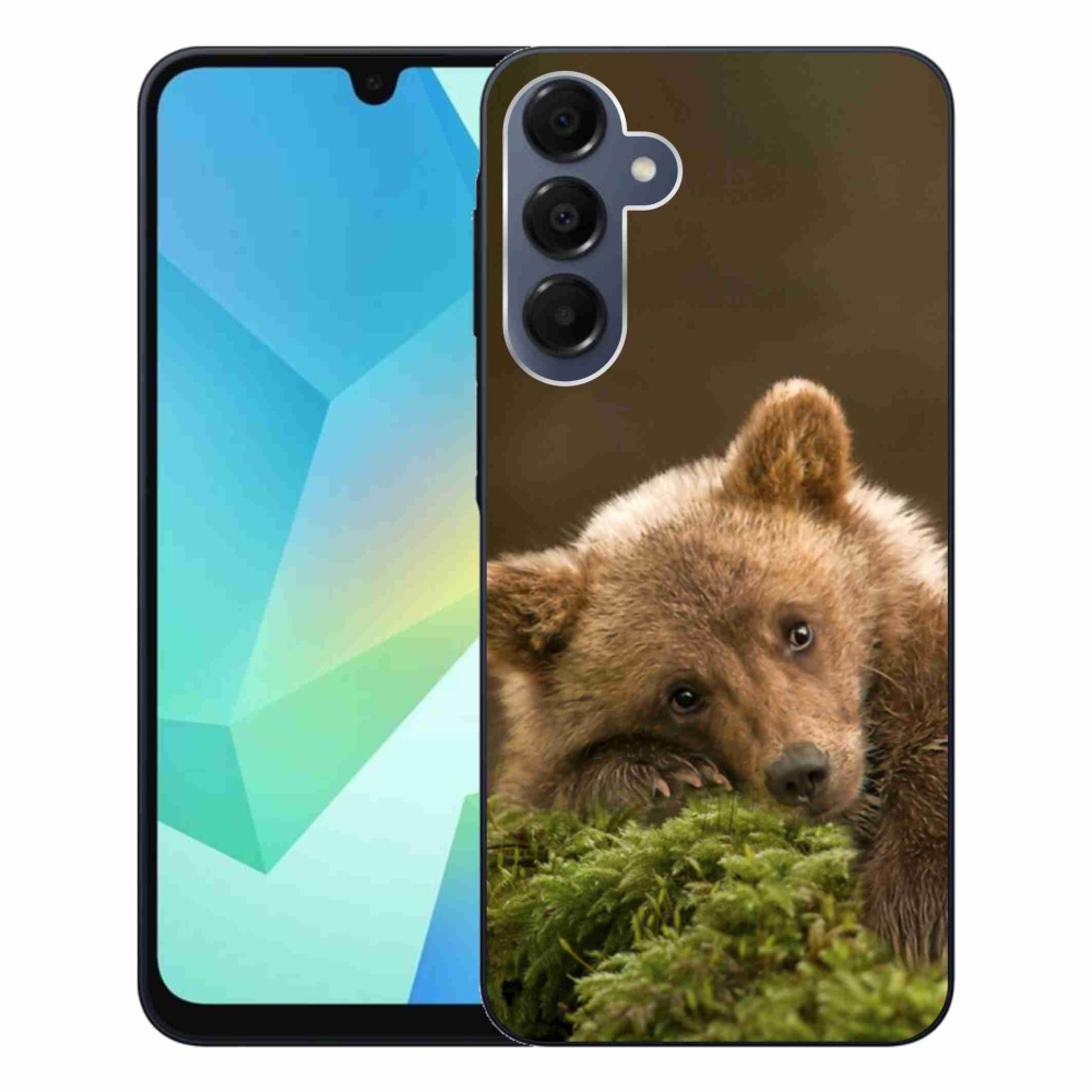 Gélový kryt mmCase na Samsung Galaxy A16 4G/5G - medveď