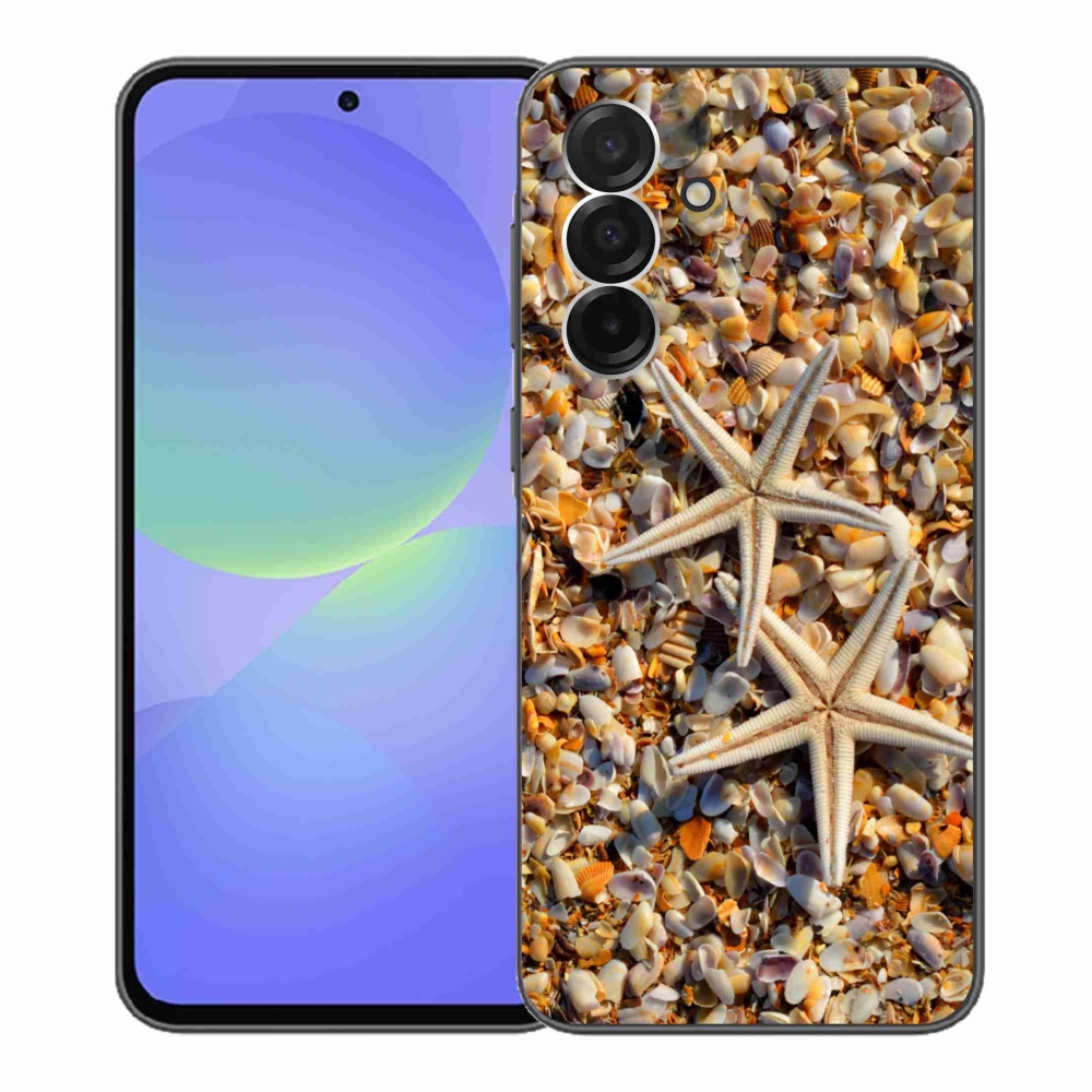 Gélový kryt mmCase na Samsung Galaxy A36 5G - morské hviezdice