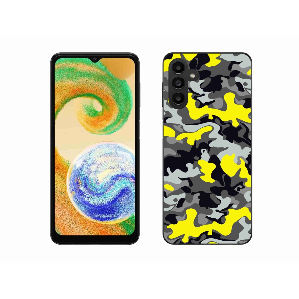 Gélový kryt mmCase na Samsung Galaxy A04s (164.7x76.7x9.1mm) - maskáčový vzor 6