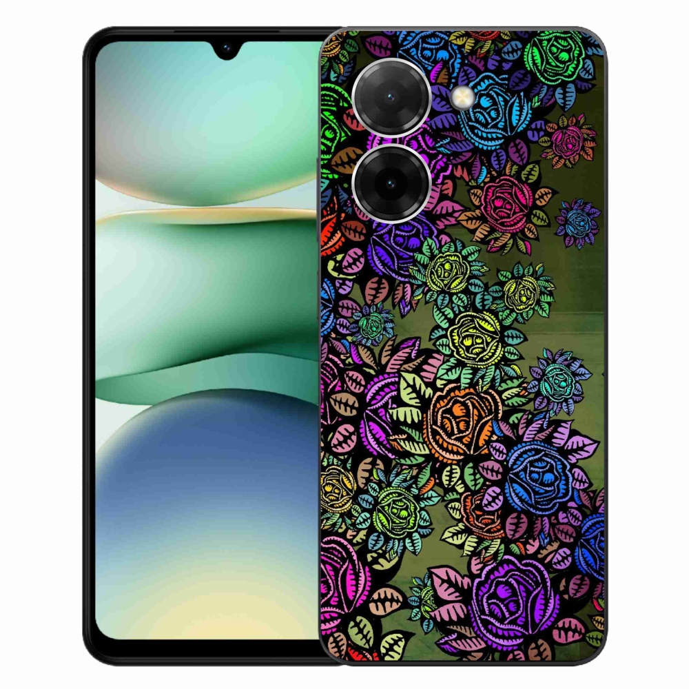 Gélový kryt mmCase na Xiaomi Redmi A5 (171.7x77.8x8.3mm) - kvety 6