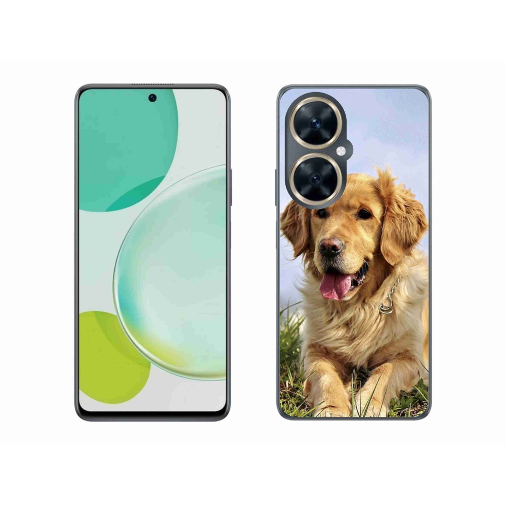 Gélový obal mmCase na Huawei Nova 11i - zlatý retriever