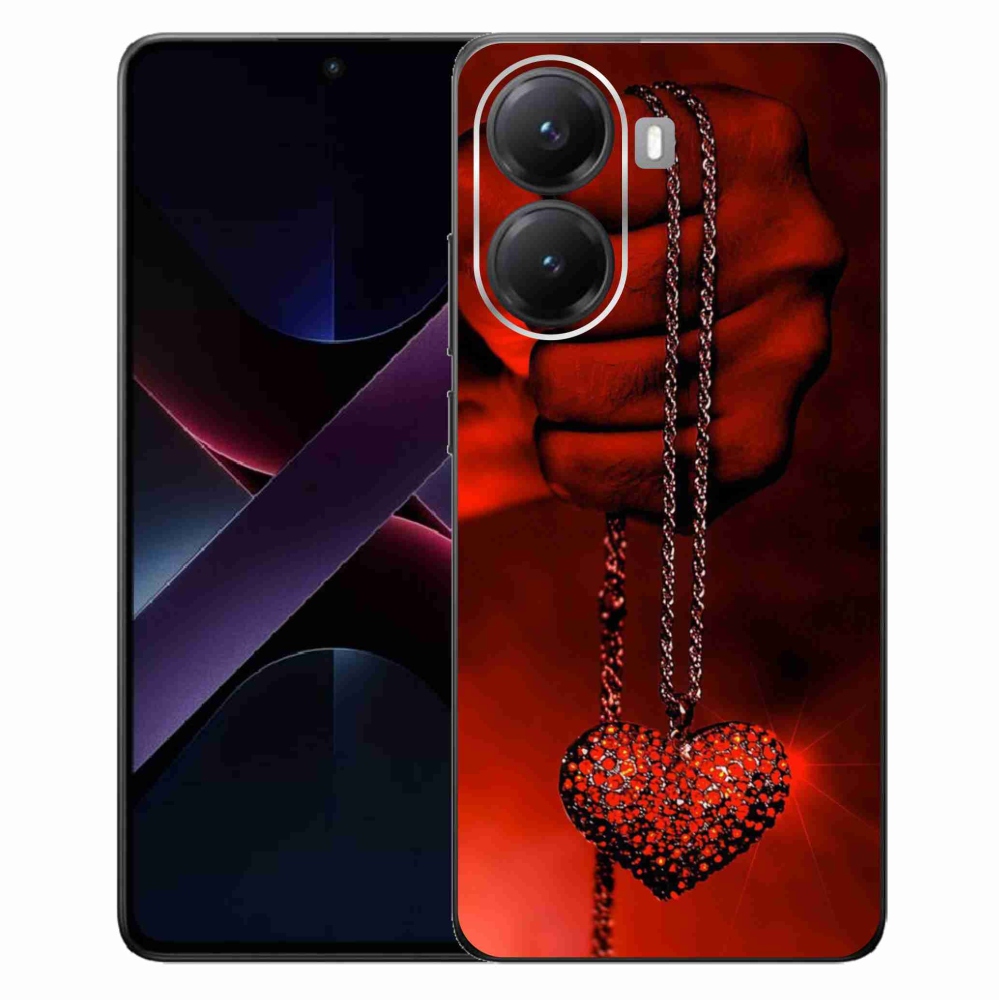 Gélový kryt mmCase na Xiaomi Poco X7 Pro 5G - náhrdelník