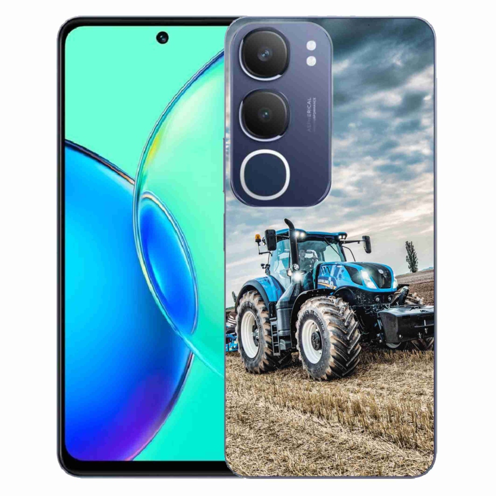 Gélový kryt mmCase na Vivo Y19s - traktor 2