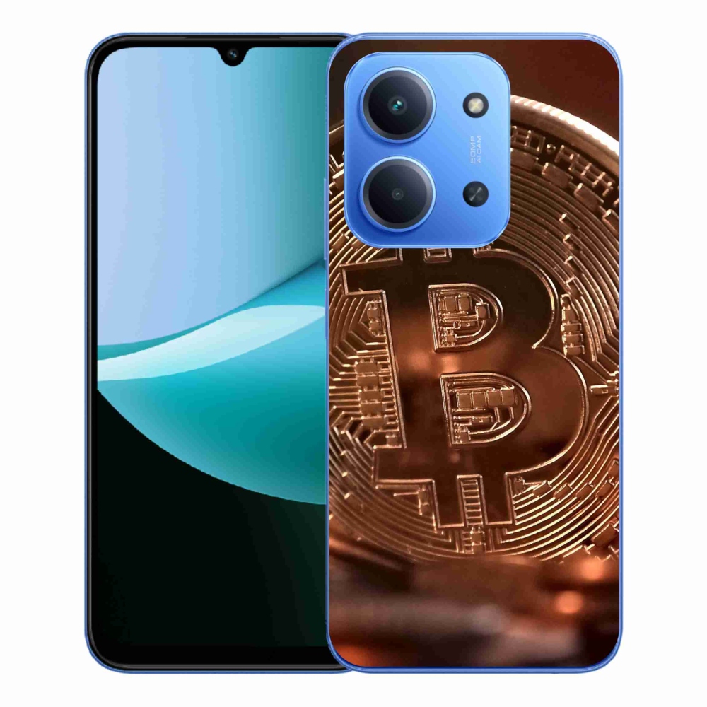 Gélový kryt mmCase na Xiaomi Redmi 15C 4G/5G (173mm) - bitcoin
