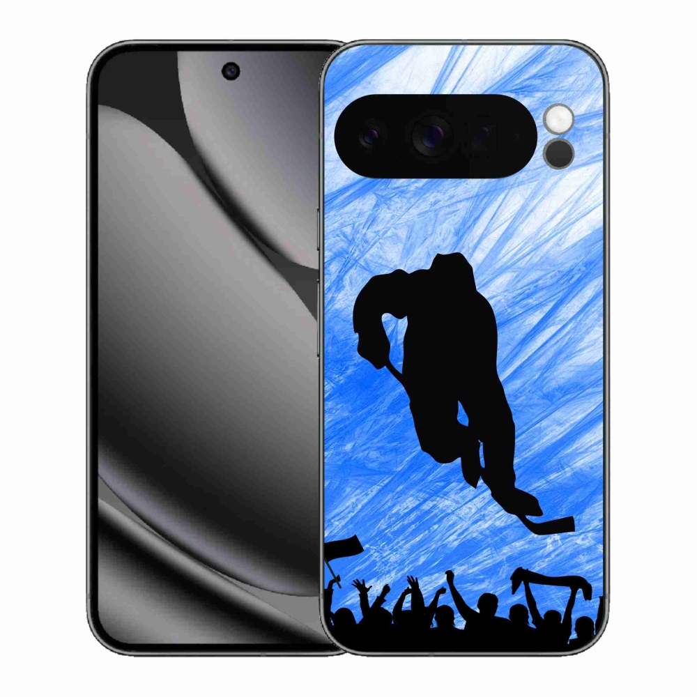 Gélový kryt mmCase na Google Pixel 10 Pro XL - hokejový hráč