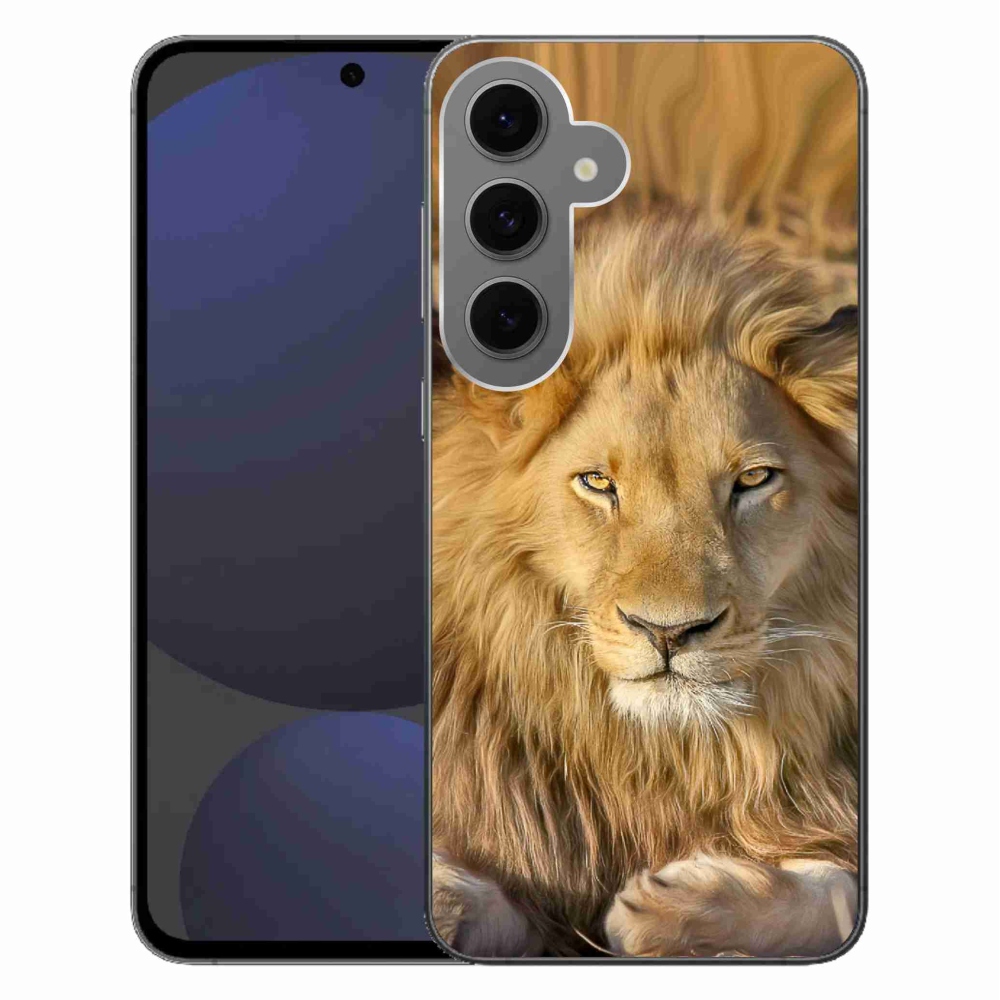 Gélový kryt mmCase na Samsung Galaxy S24 FE - lev 2