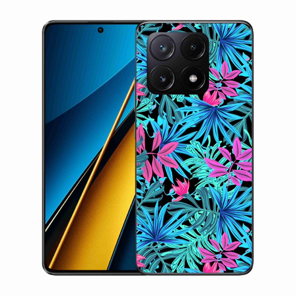 Gélový kryt mmCase na Xiaomi Poco X6 Pro 5G - kvety 3