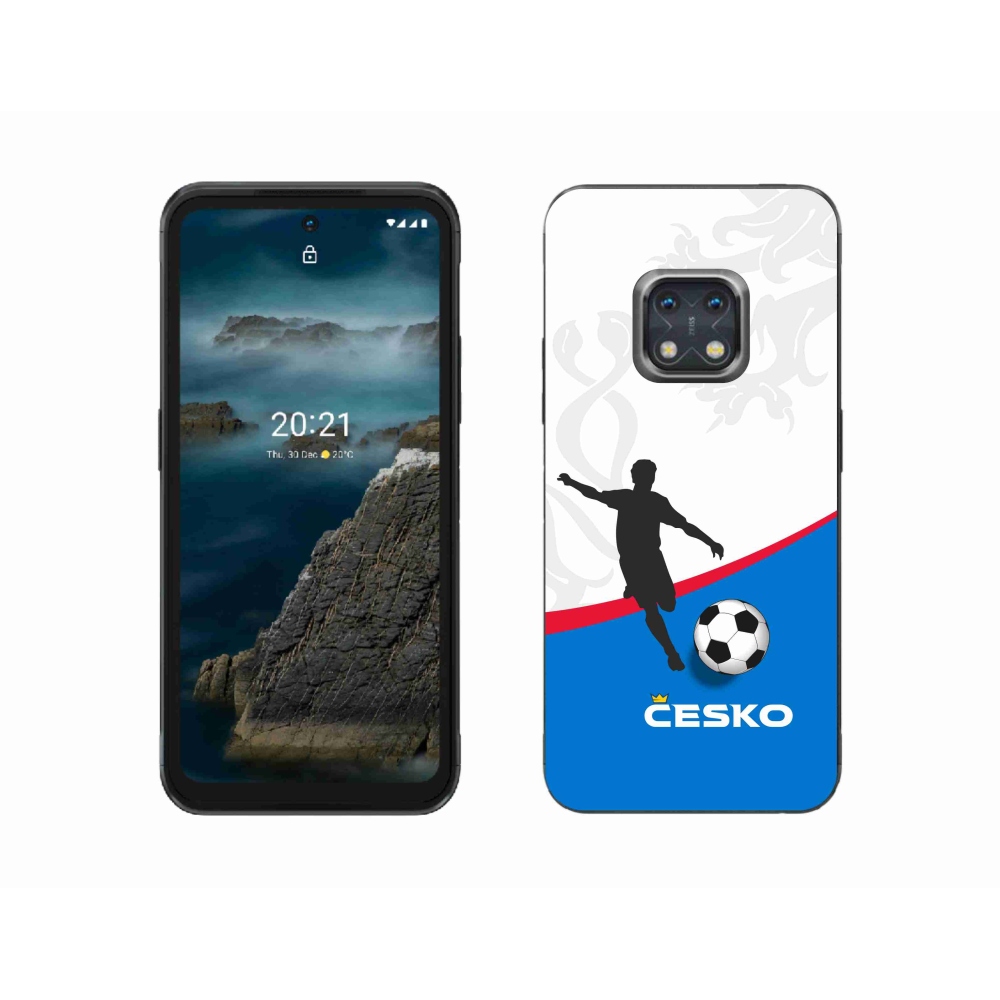 Gélový kryt mmCase na Nokia XR20 - futbal Česko 1