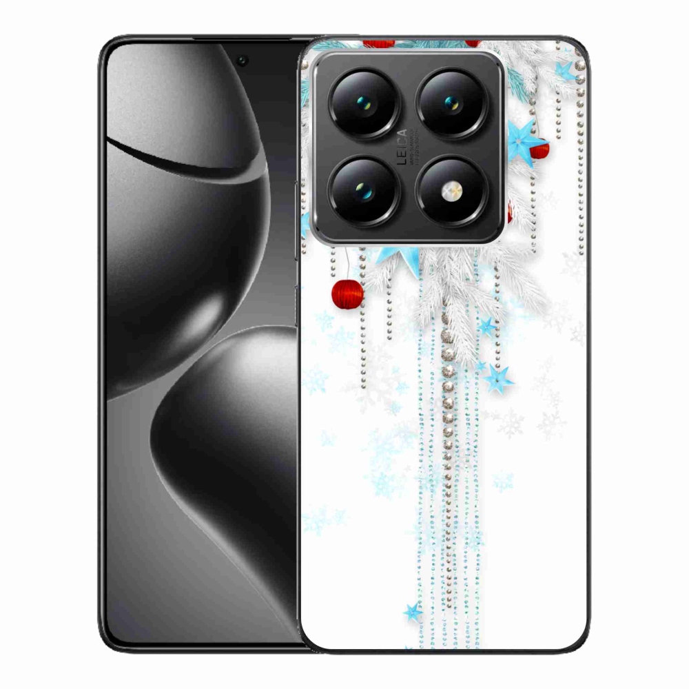Gélový kryt mmCase na Xiaomi 14T Pro - vianočné ozdoby