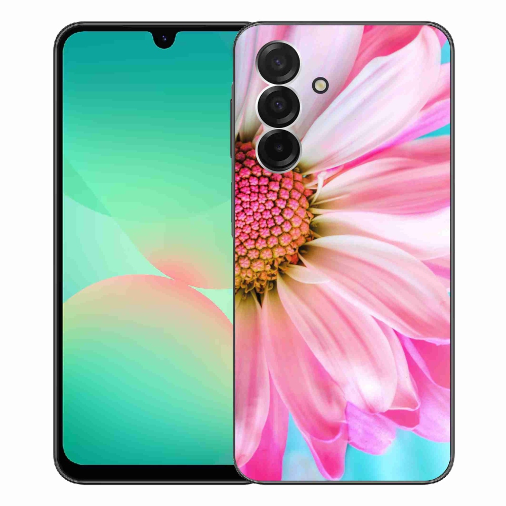Gélový kryt mmCase na Samsung Galaxy A26 5G - ružová kvetina
