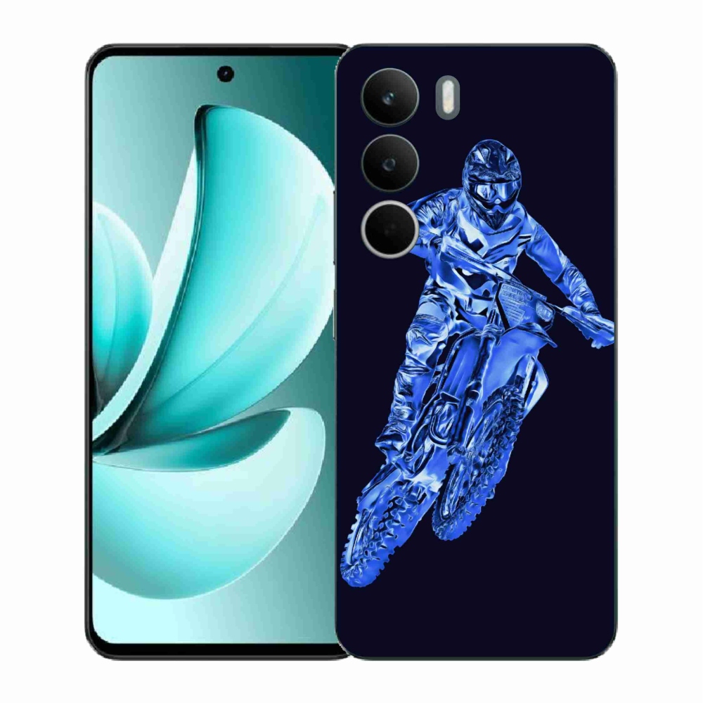 Gélový kryt mmCase na Realme C71 - motocross 1