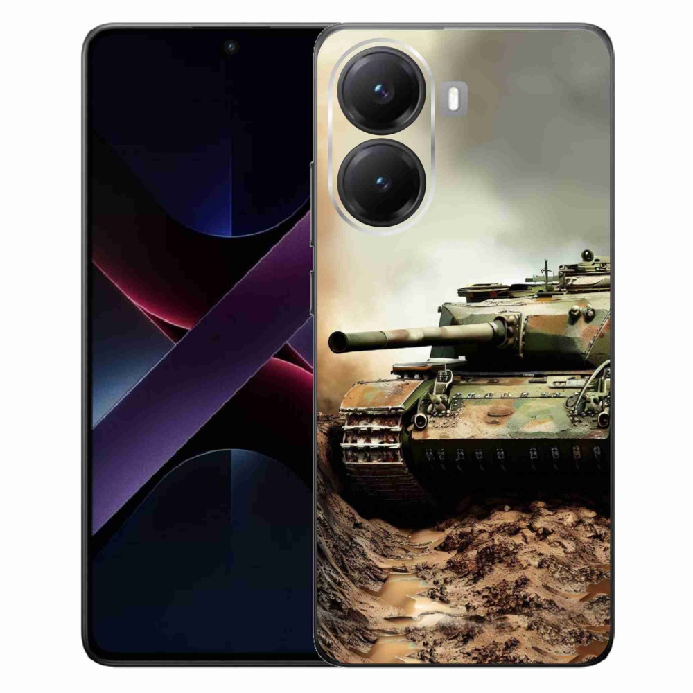 Gélový kryt mmCase na Xiaomi Poco X7 Pro 5G - tank