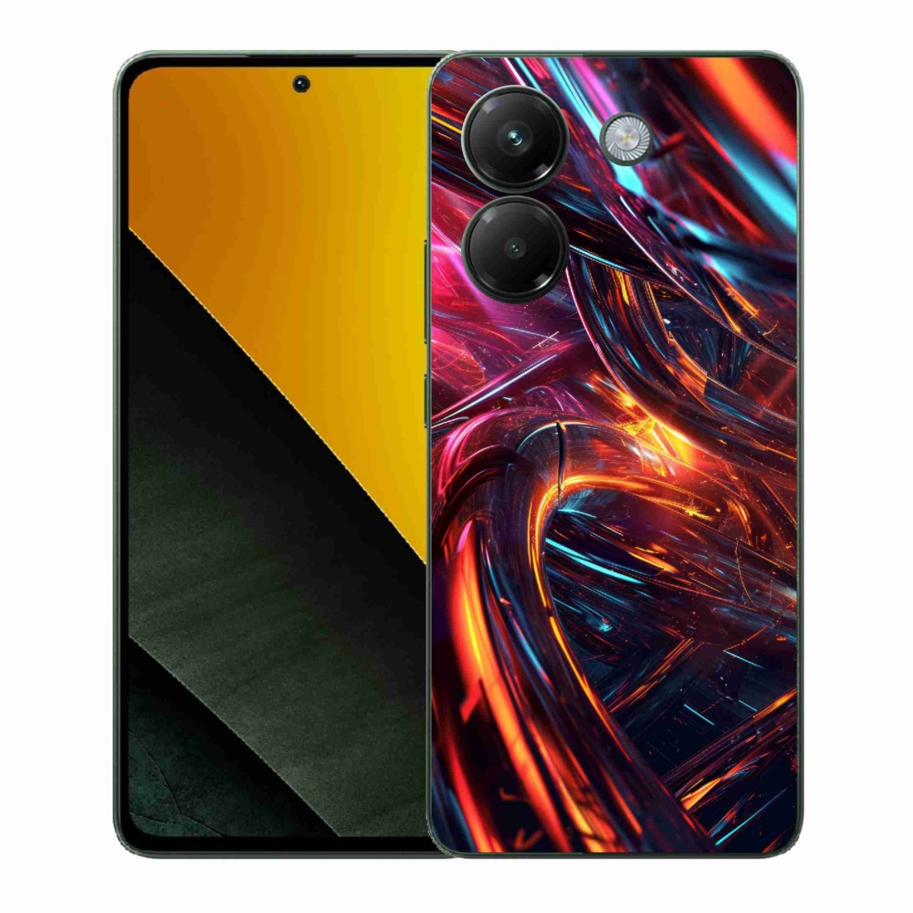 Gélový kryt mmCase na Xiaomi Poco M7 Pro 5G - abstraktný motív 10