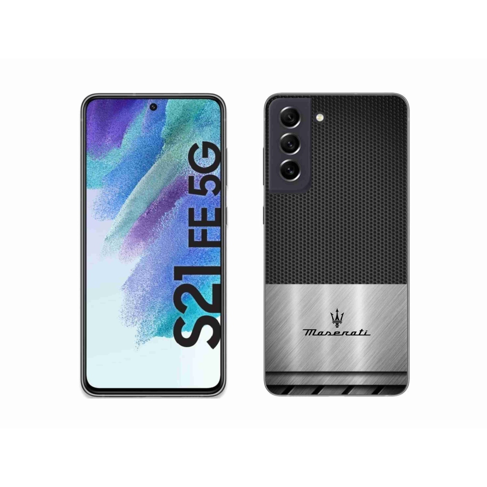 Gélový kryt mmCase na Samsung Galaxy S21 FE 5G - maserati 1