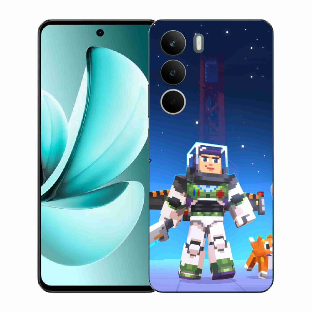 Gélový kryt mmCase na Realme C71 - minecraft 2