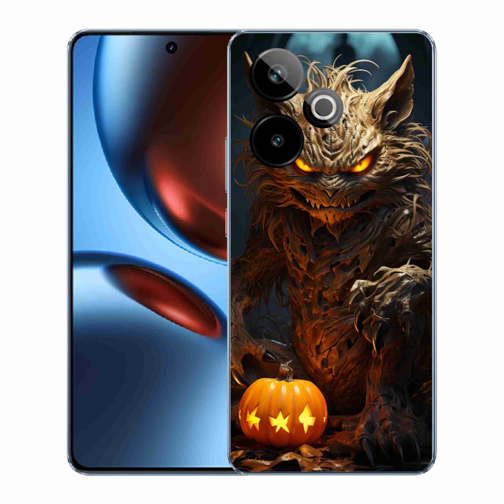 Gélový kryt mmCase na Realme GT 7 5G/GT 7T 5G - halloweenska príšera