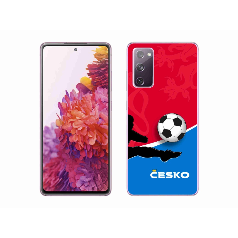 Gélový kryt mmCase na Samsung Galaxy S20 FE - futbal Česko 2