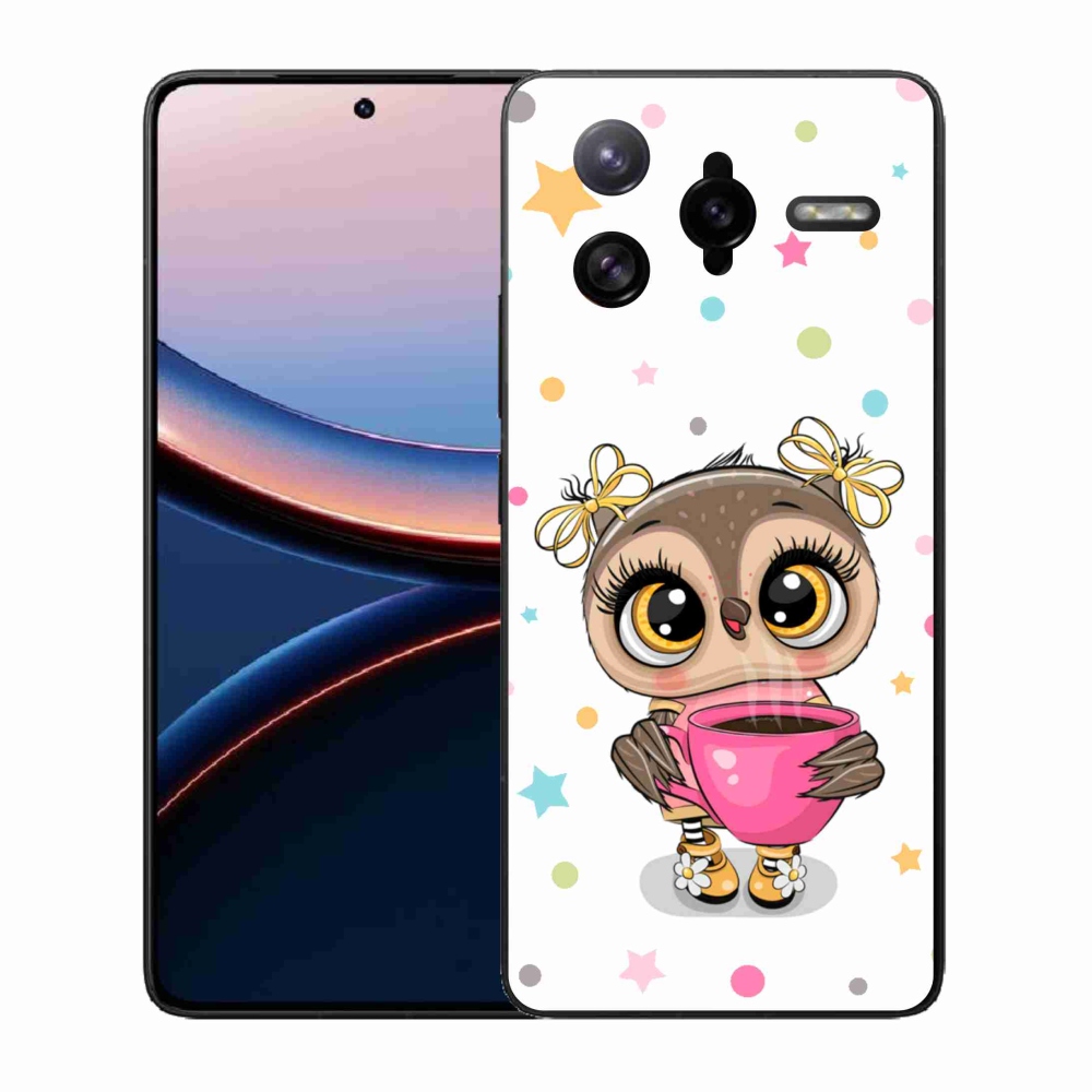 Gélový kryt mmCase na Xiaomi Poco F7 Ultra - kreslená sovička