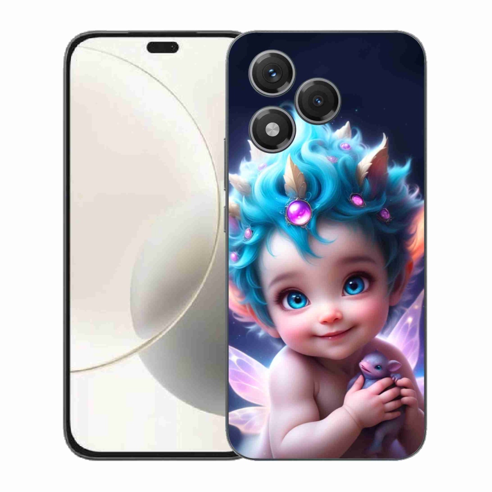 Gélový kryt mmCase na Honor 400 Lite - dieťa s motýlími krídlami