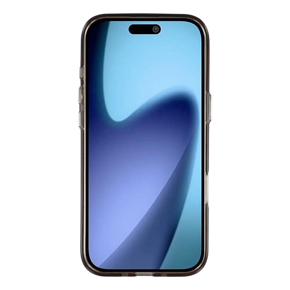 Gélový obal s pevným chrbtom na iPhone 17 Air - čierny