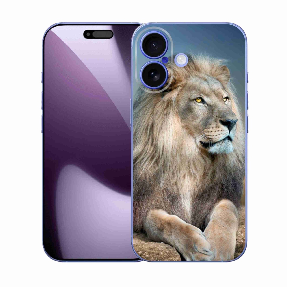 Gélový kryt mmCase na iPhone 17 - lev 1