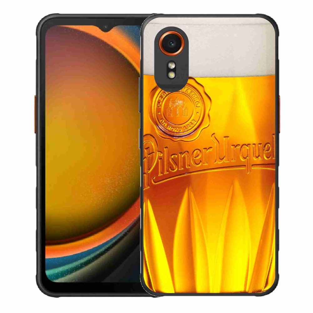 Gélový kryt mmCase na Samsung Galaxy Xcover 7 - pivo