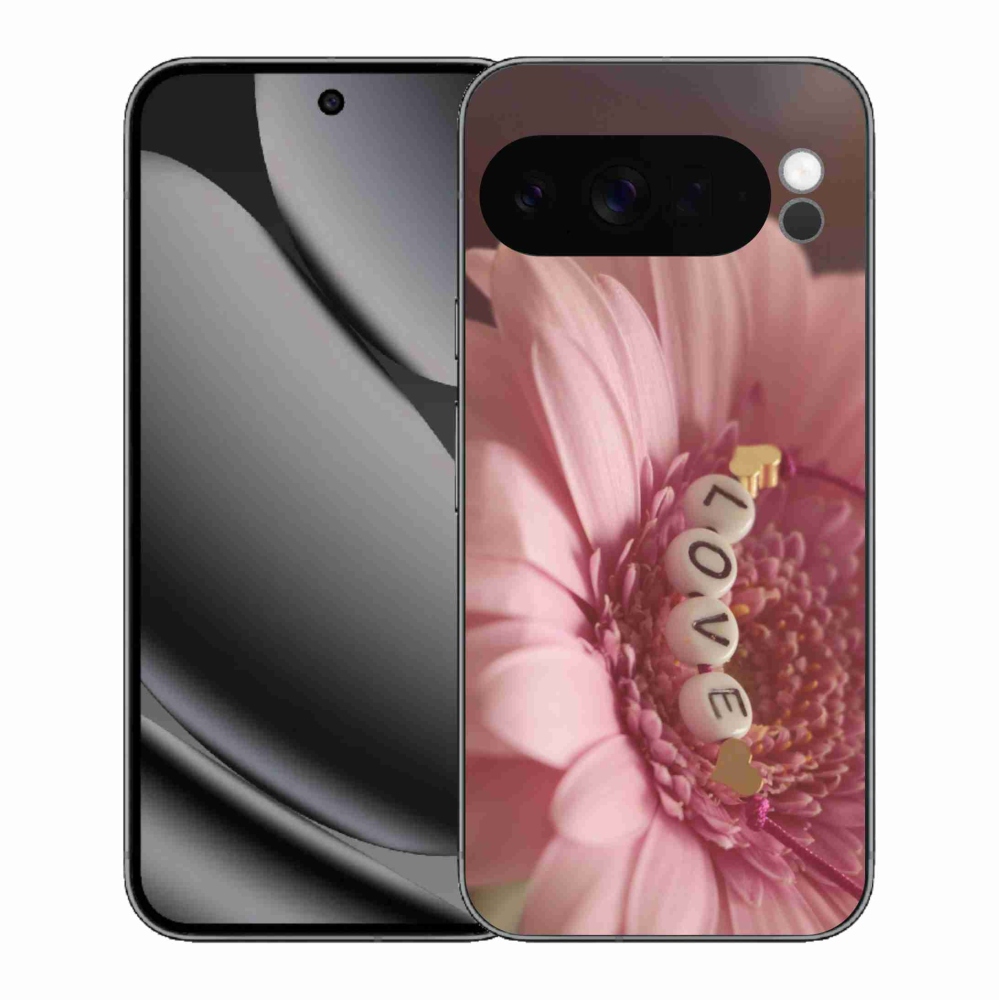 Gélový kryt mmCase na Google Pixel 10 Pro XL - prívesok love