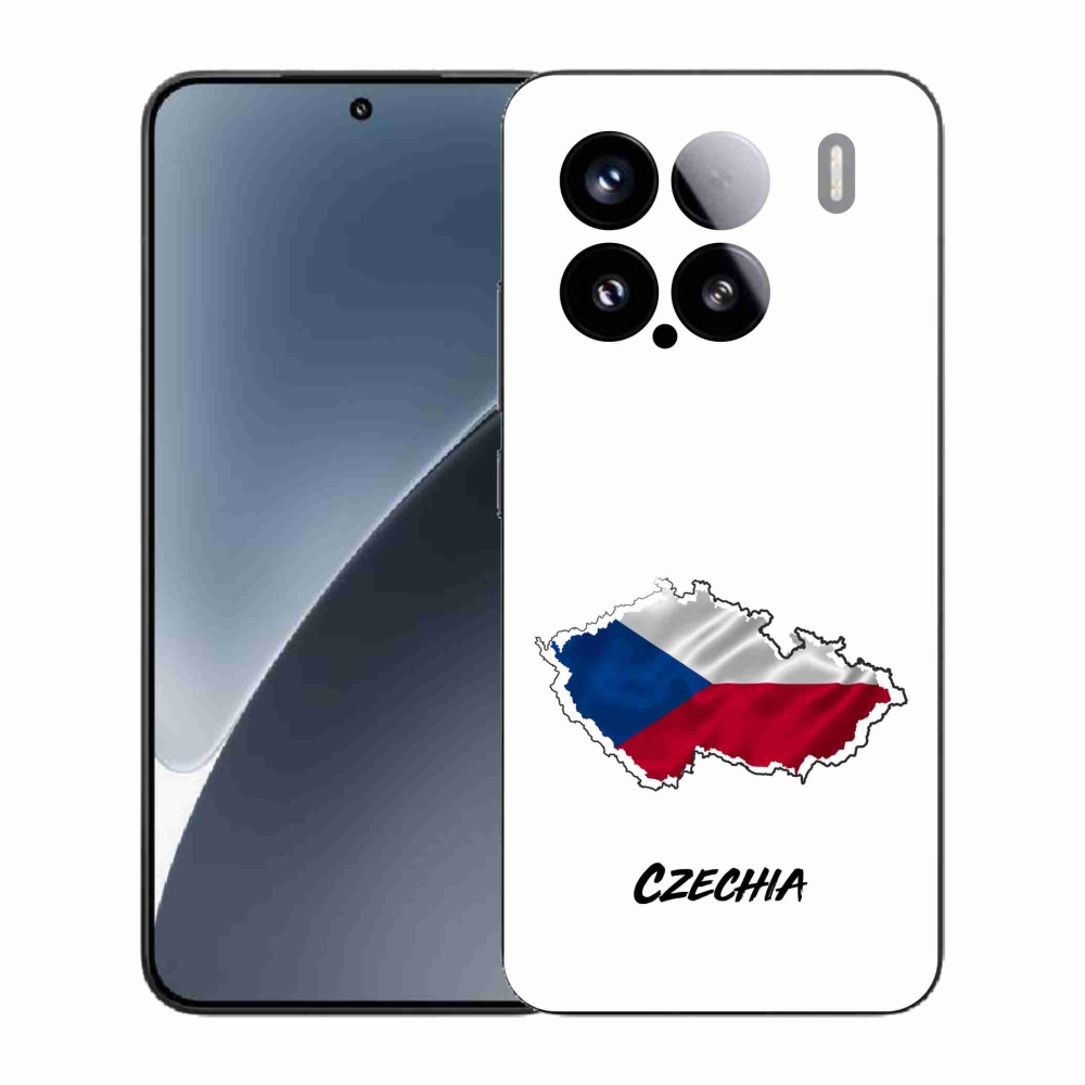 Gélový kryt mmCase na Xiaomi 15 - Czechia biele pozadie
