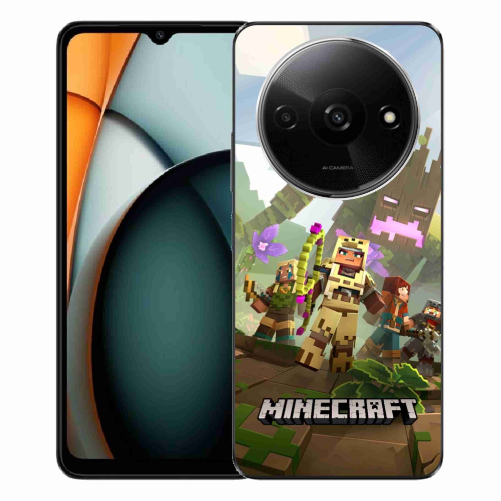 Gélový kryt mmCase na Xiaomi Redmi A3 - minecraft 1