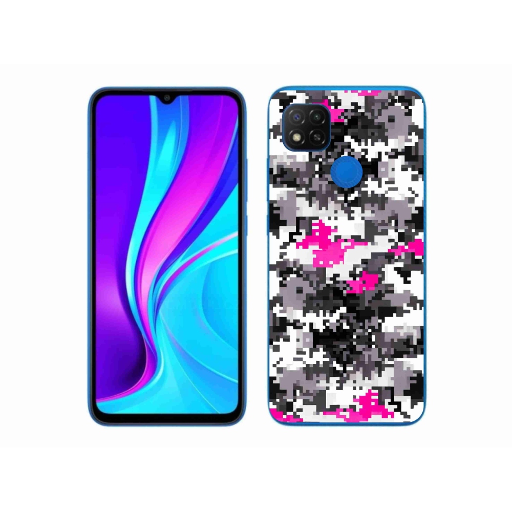 Gélový kryt mmCase na Xiaomi Redmi 9C - maskáčový vzor 4