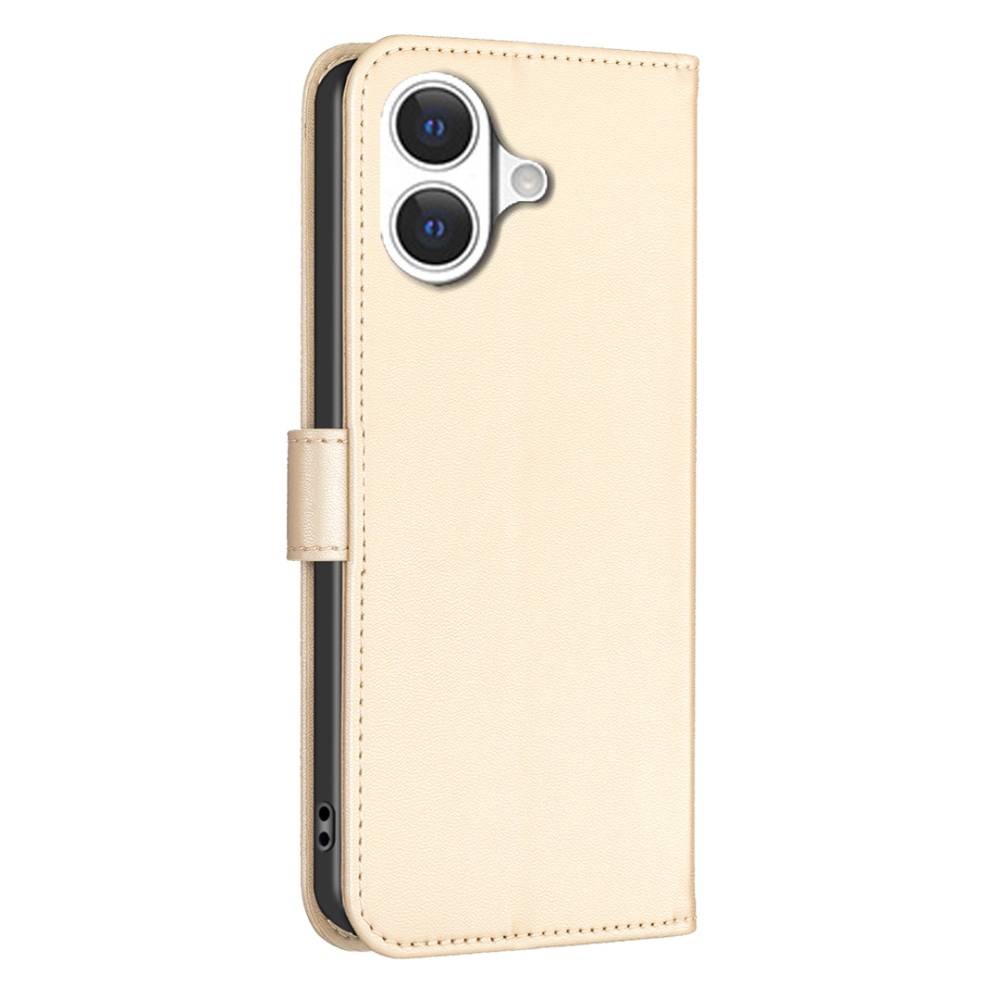 Clover knižkové púzdro na iPhone 17 - zlaté
