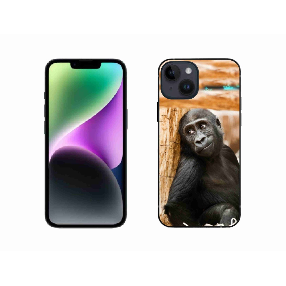 Gélový kryt mmCase na iPhone 14 - gorila